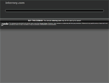 Tablet Screenshot of interney.com